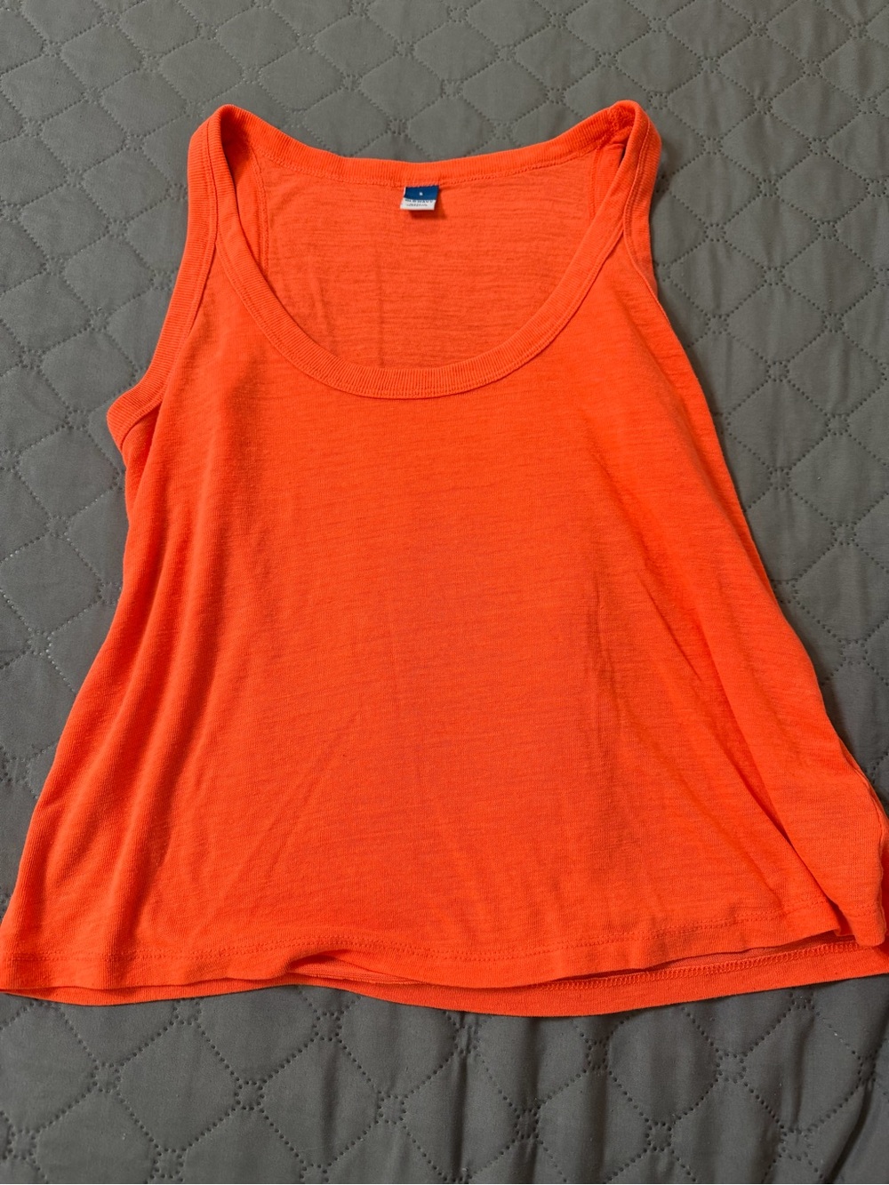 Old Navy Bright Orange Scoop Neck Tank